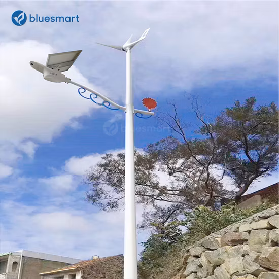 다이캐스트 알루미늄으로 제작된 60W 9000lm LED 태양광 가로등
