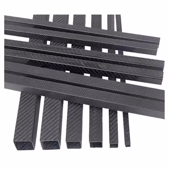 탄소 섬유 사각 튜브 8X20